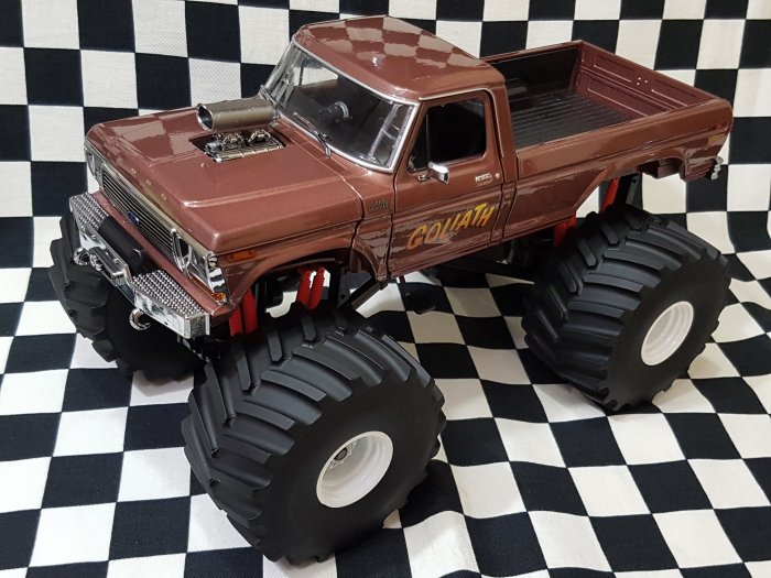 Gl13540 1979 Ford F 250 Goliath 118th Monster Truck W 66″ Tyres